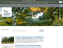 Tablet Screenshot of nabu-muenster.de